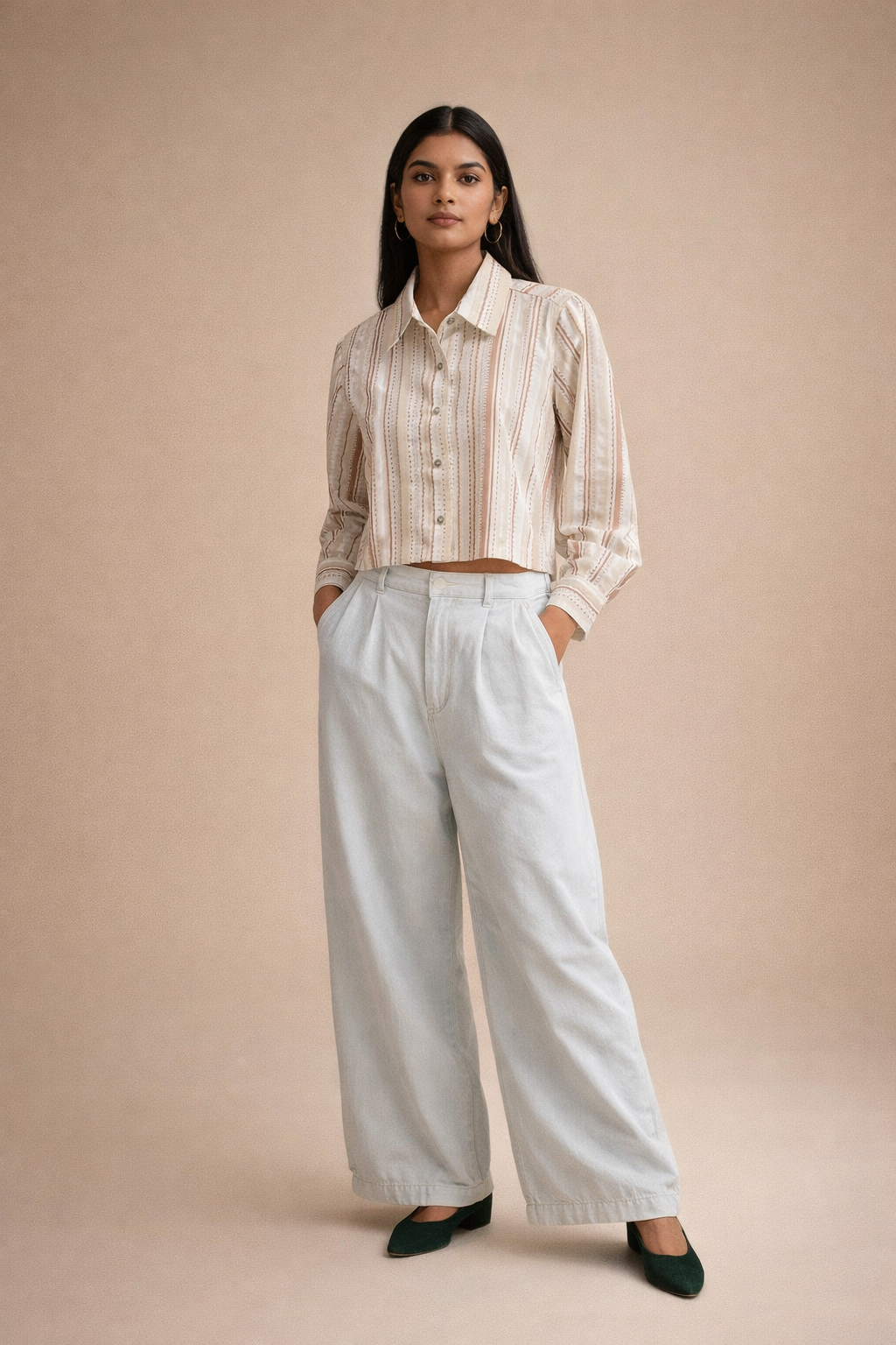 Modern Classic Meets Cropped Cool D47
