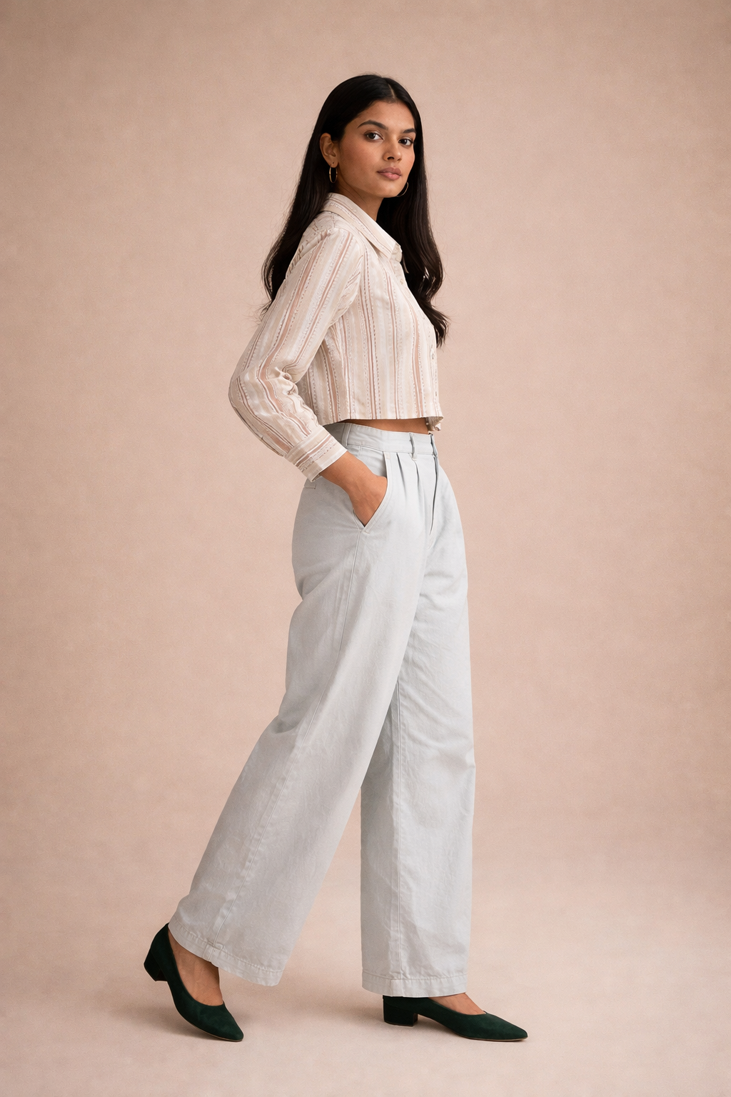 Modern Classic Meets Cropped Cool D47