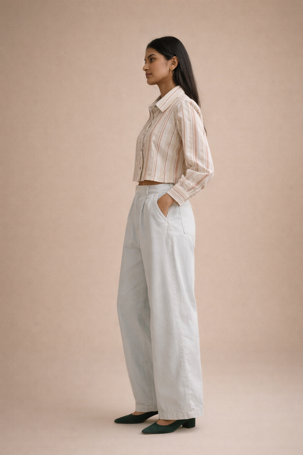 Modern Classic Meets Cropped Cool D47