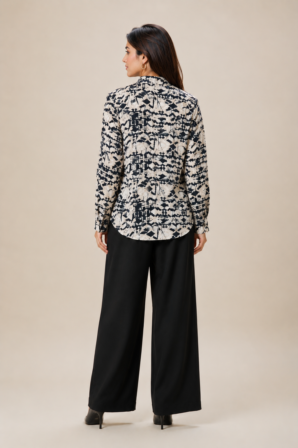 Artisanal Block-Print Inspired Fusion Tunic D63