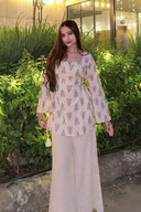 Women's Floral Print Side Tie Casual Top D78